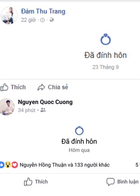 chuyện làng sao,sao Việt,Cường Đô la,Đàm Thu Trang