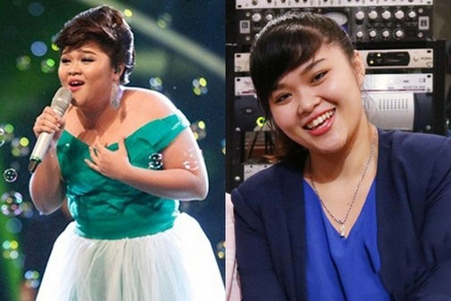 sao việt, bích ngọc,  bích ngọc idol,  bích ngọc idol giảm cân,  bích ngọc giảm 35 kg,chuyện làng sao