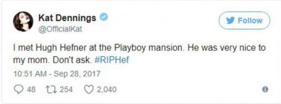 Hugh Hefner, ông trùm Playboy, ông trùm Playboy qua đời, sao Hollywood,chuyện làng sao