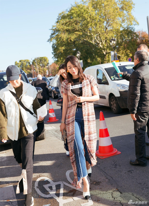 Park Shin Hye, Liu Wen, Bạch Bách Hà, show Chanel, Tuần lễ thời trang Paris,thời trang sao,sao châu Á