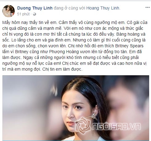 Hoàng Thùy Linh, ca sĩ Hoàng Thùy Linh, sao Việt, Anh Thư, Quỳnh Nga, Minh Hằng,chuyện làng sao