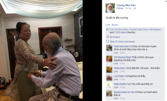  PGS Văn Như Cương, thầy văn như cương, nhà giáo nổi tiếng, vợ pgs văn như cương, chuyện tính PGS Văn Như Cương và vợ