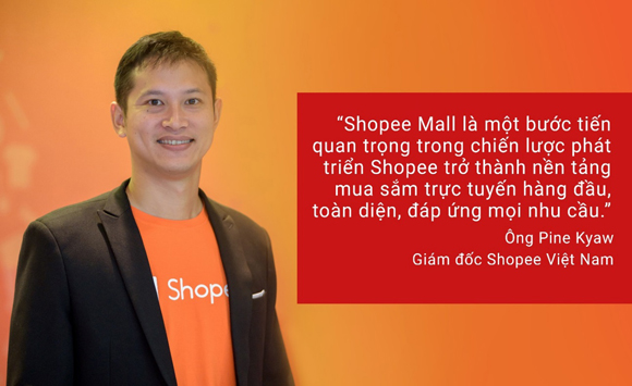 Shopee Mall, khai trương Shopee Mall, dịch vụ vàng tại Shopee Mall
