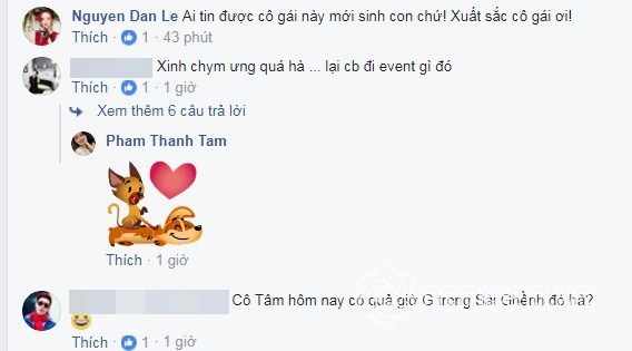 hot girl Tâm Tít, Tâm Tít, Tâm Tít sau sinh