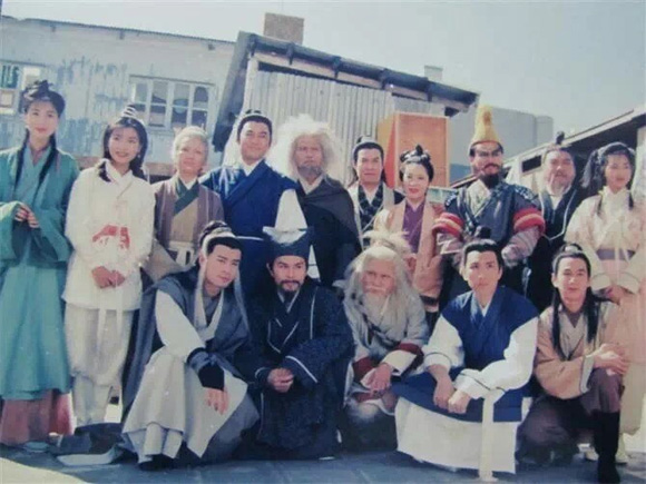 Thần điêu đại hiệp 1995, Cổ Thiên Lạc, Lý Nhược Đồng, ảnh hậu trường thần điêu đại hiệp,toàn cảnh phim,phim Hoa ngữ