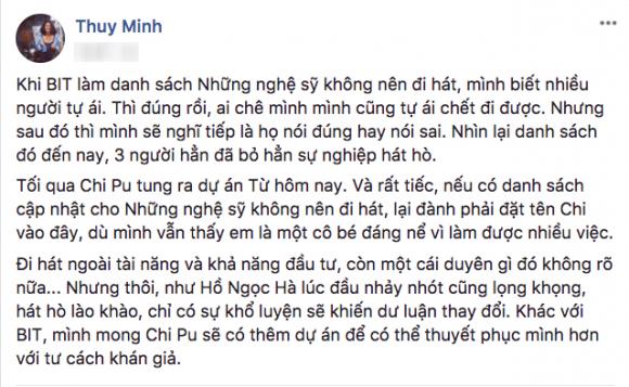 sao việt, chi pu, chi pu ra mv mới, sao việt khen chi pu, sao việt chê chi pu,chuyện làng sao