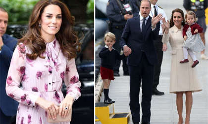 cong nuong kate va hoang tu william,phong cách thời trang của công nương kate,công nương kate middleton bầu bí