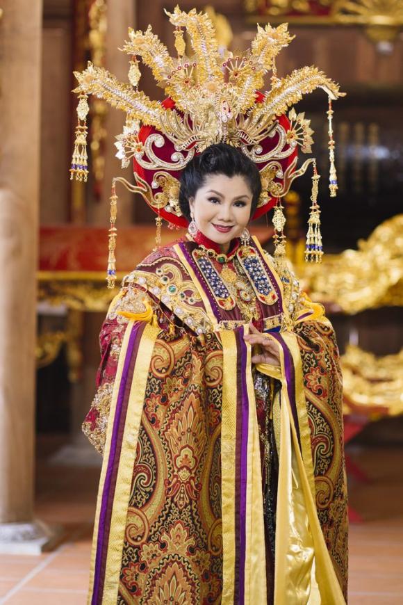 thời trang sao,sao Việt,Tú Sương NSƯT Tú Sương