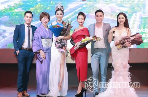 Hoa hậu Doanh nhân Hoàn vũ 2017, Lâm Hải Vi , sao Việt