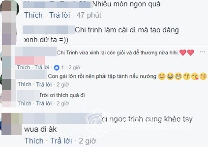 sao việt, ngọc trinh, ngọc trinh và khắc tiệp, ngọc trinh vào bếp, ngọc trinh kín đáo,chuyện làng sao