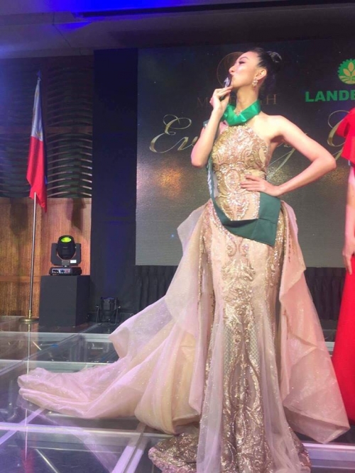 Hoa hậu,Á hậu Hà Thu, miss earth 2017, hà thu thi miss earth 2017, hà thu giành huy chương đồng, hà thu tại miss earth, hoa hậu Việt 