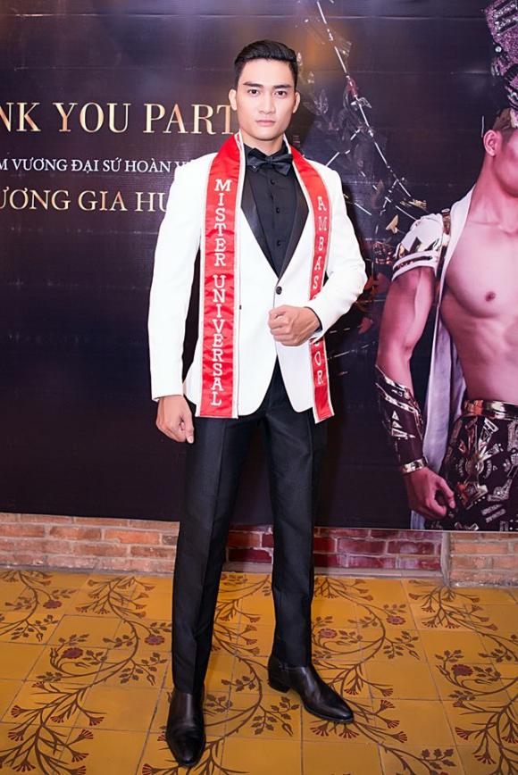 chuyện làng sao,sao Việt,Lương Giang Huy,Lương Gia Huy thi chui,Mister Universal Ambassador 2017