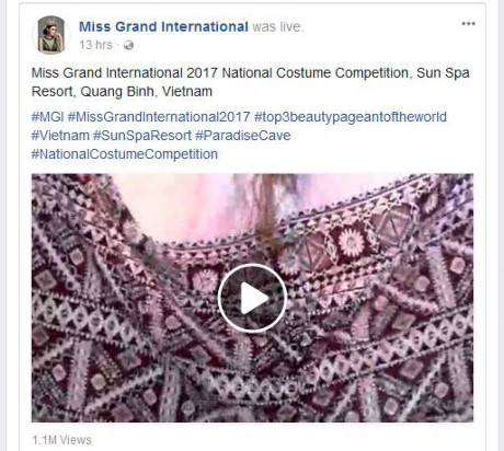 chung kết Hoa hậu Hòa bình quốc tế 2017, Miss Grand International2017, Huyền My