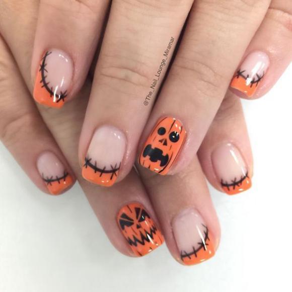 vẽ móng tay, nail đẹp, nail halloween