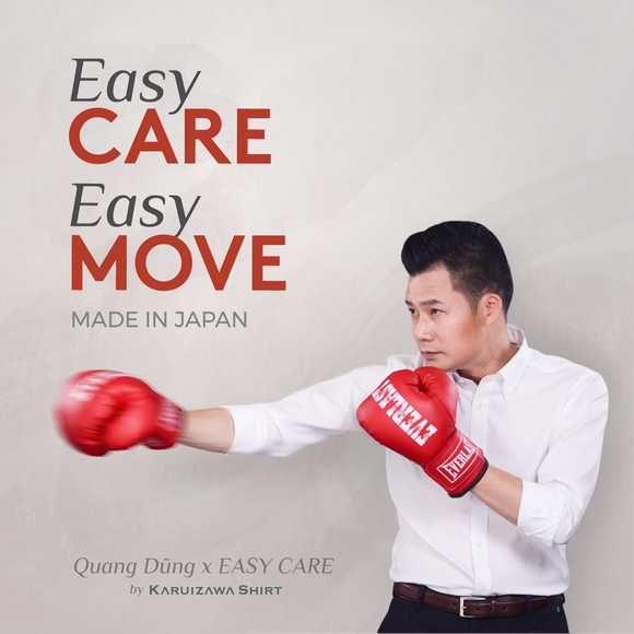 Ca sĩ quang dũng,Easy Care,sơ mi Nhật Karuizawa Shirt