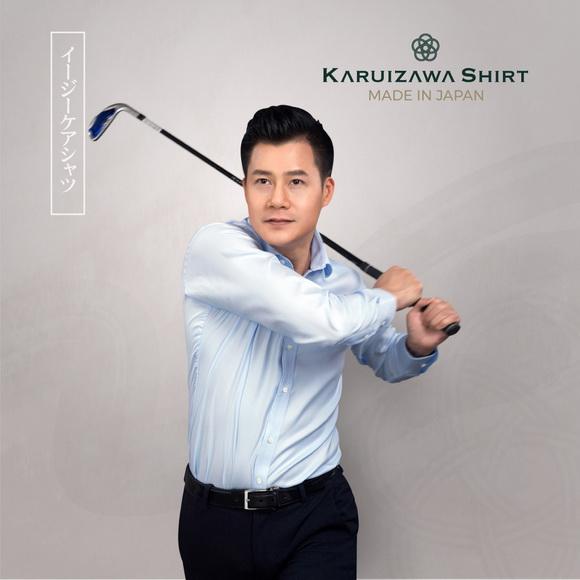 Ca sĩ quang dũng,Easy Care,sơ mi Nhật Karuizawa Shirt