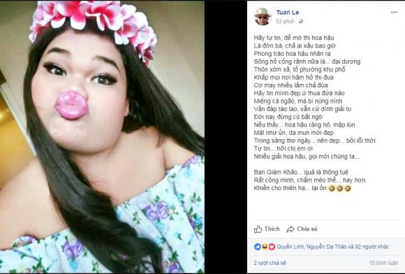Tân Hoa hậu Đại Dương, Lê Âu Ngân Anh, sao Việt, 