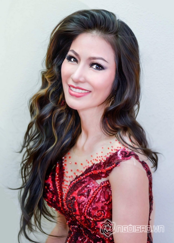 a-hau-ha-thu-711-6-ngoisao.vn-w580-h810 0 Á hậu Hạnh Thu, Mrs. Vietnam World 2017, sao việt