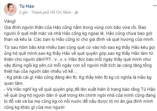 sao việt ủng hộ lũ lụt, thủy tiên, đàm vĩnh hưng, sao làm từ thiện