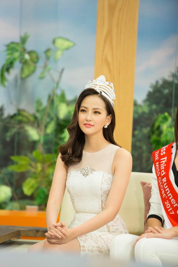 Hoa hậu khánh ngân,Hoa hậu Hoàn cầu 2017 Khánh Ngân,khánh ngân rạng rỡ