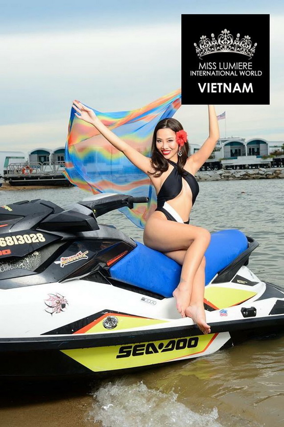 Kiko Chan, sao việt, Miss Lumiere International World 2017