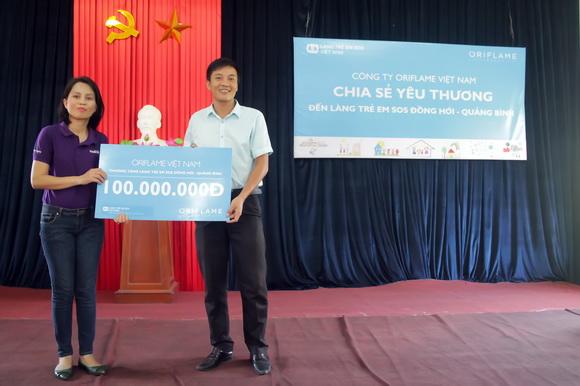 Oriflame, Oriflame Việt Nam, Oriflame Việt Nam ủng hộ người dân bị ảnh hưởng bão số 12