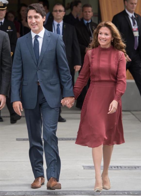 Thủ tướng Canada, Canada, Justin Trudeau và phu nhân Sophie Gregoire 
