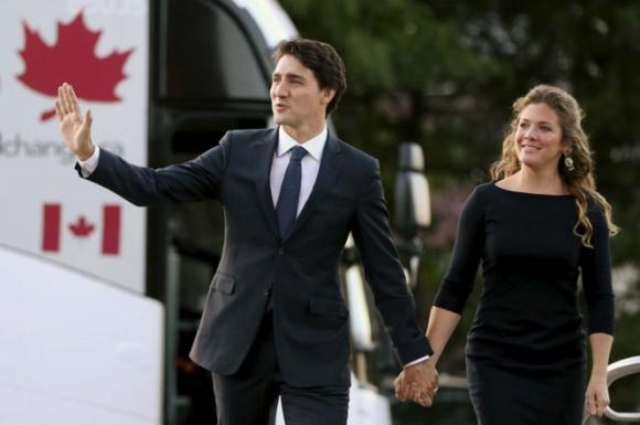 Thủ tướng Canada, Canada, Justin Trudeau và phu nhân Sophie Gregoire 