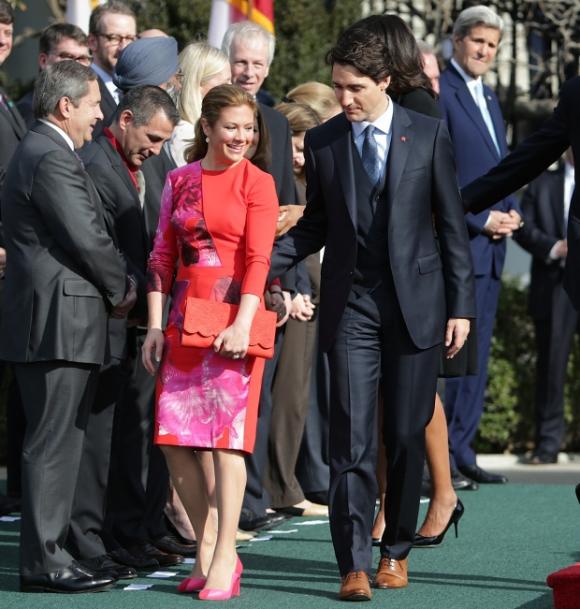 Thủ tướng Canada, Canada, Justin Trudeau và phu nhân Sophie Gregoire 