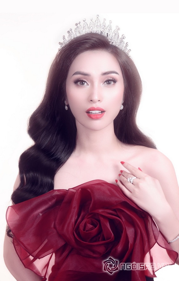 Đinh Hiền Anh, Nữ Hoàng Kim Cương Empire 2017, sao việt