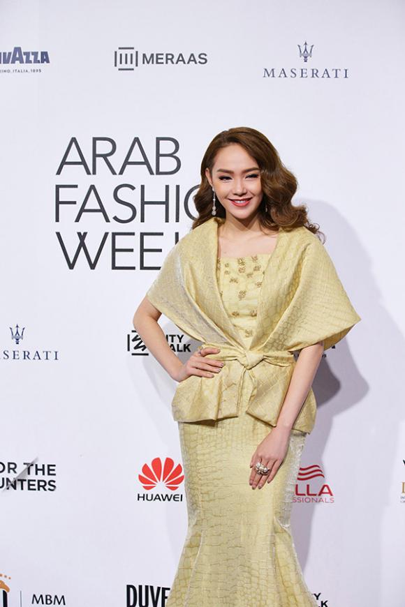 Phạm Hương, Hoa hậu Phạm Hương, Phạm Hương Arab Fashion Week