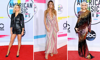American Music Awards 2020, thảm đỏ AMAs 2020, Paris Hilton, Jennifer Lopez, 