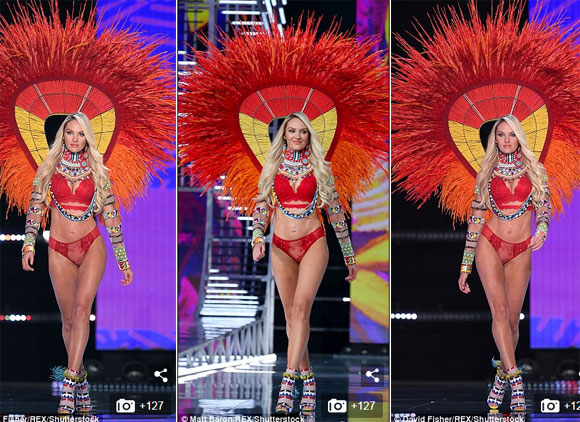 Victoria's Secret Fashion Show 2017, Candice Swanepoel, thiên thần nội y