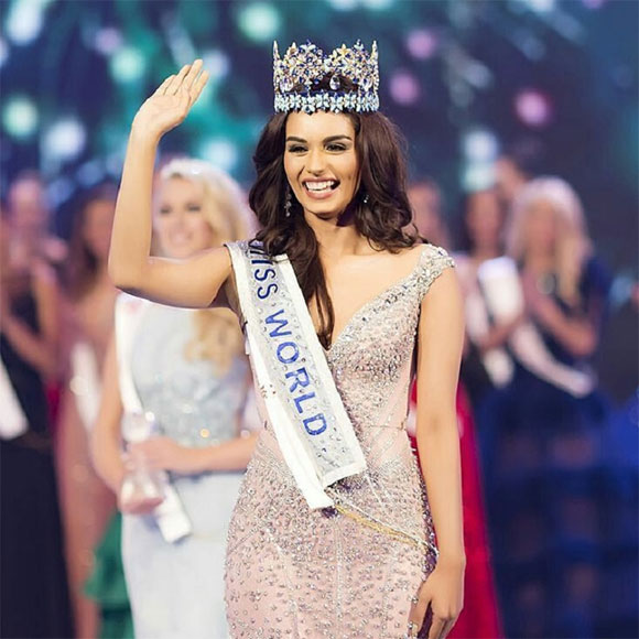 tân Hoa hậu Thế giới 2017,Manushi Chhillar,Miss World 2017