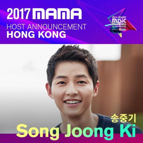 Mc đức bảo,MAMA 2017,Song Joong Ki