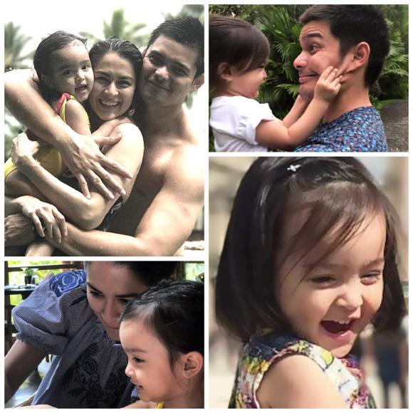 con gái Mỹ nhân đẹp nhất Philippines,Marian Rivera và Dingdong Dantes,bé Zia