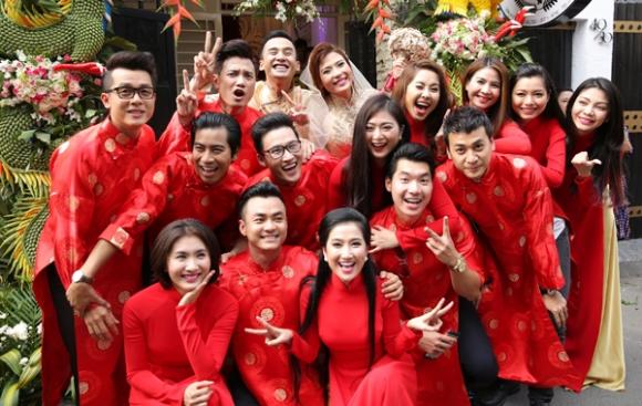 sao việt, phù dâu, phù rể, đám cưới sao