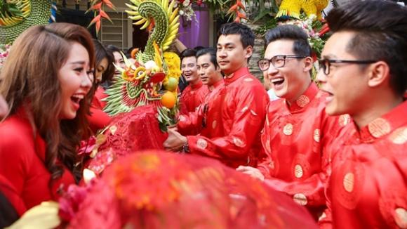 sao việt, phù dâu, phù rể, đám cưới sao