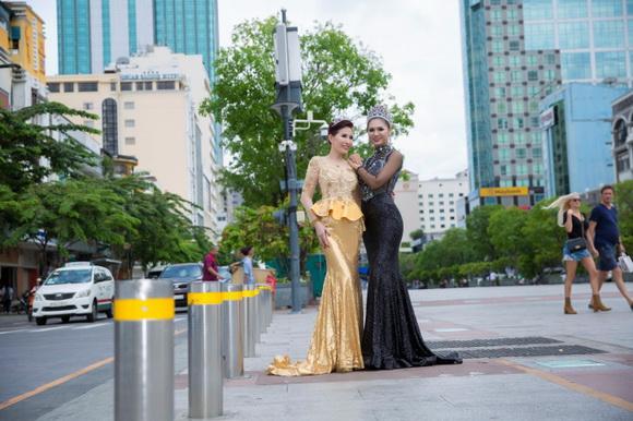 diem-kyly-2911-25-ngoisao.vn-w580-h386 1 Hoa hậu Diễm Kyly, Hoa hậu Quý bà Thái Lan Jeeda, sao việt