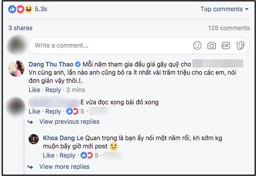 Hoa hậu Đặng Thu Thảo, Lê Đăng Khoa, Đặng Thu Thảo