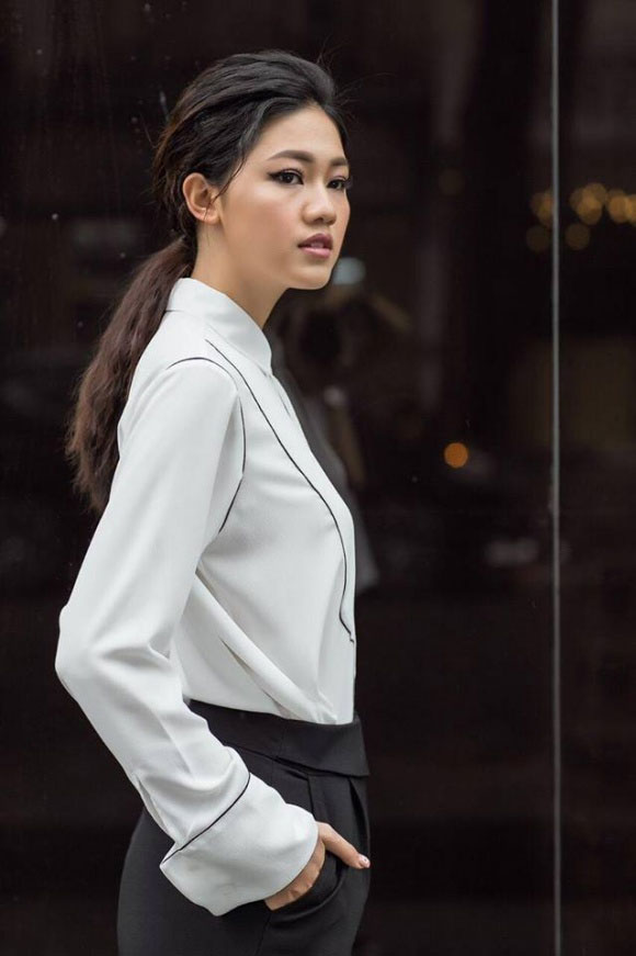 áo sơ mi trắng, mix đồ với sơ mi trắng, sao việt diện áo sơ mi trắng