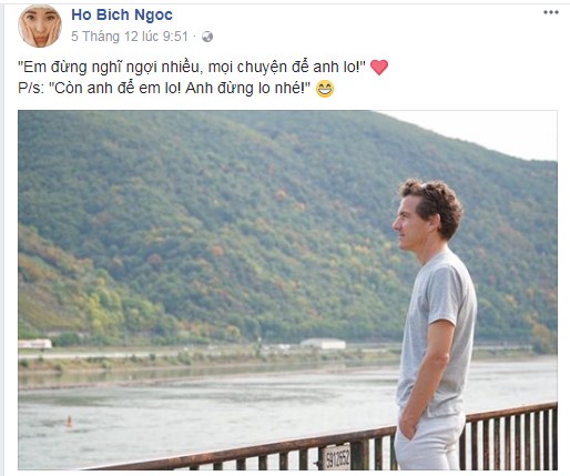 Hồ Bích Ngọc, ca sĩ Hồ Bích Ngọc, Hồ Bích Ngọc và chồng tây