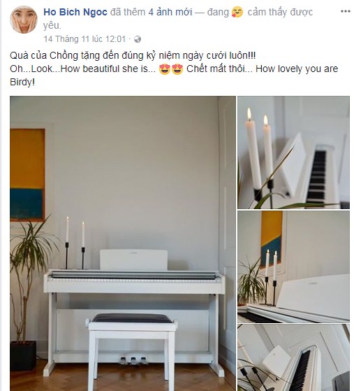 Hồ Bích Ngọc, ca sĩ Hồ Bích Ngọc, Hồ Bích Ngọc và chồng tây