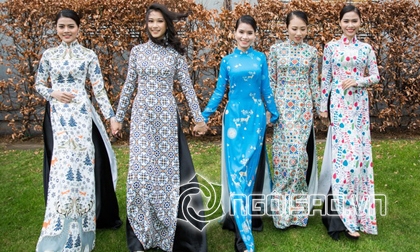 Miss Áo dài Việt Nam World 2017,sao việt,thảm đỏ hoa hậu áo dài