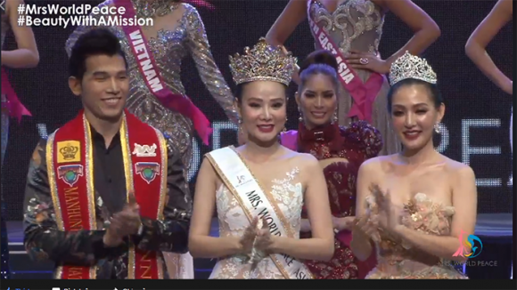 Dương Yến Ngọc,Hoa hậu Quý bà Hòa bình Thế giới 2017,Hoa hậu Quý bà Hòa bình châu Á 2017