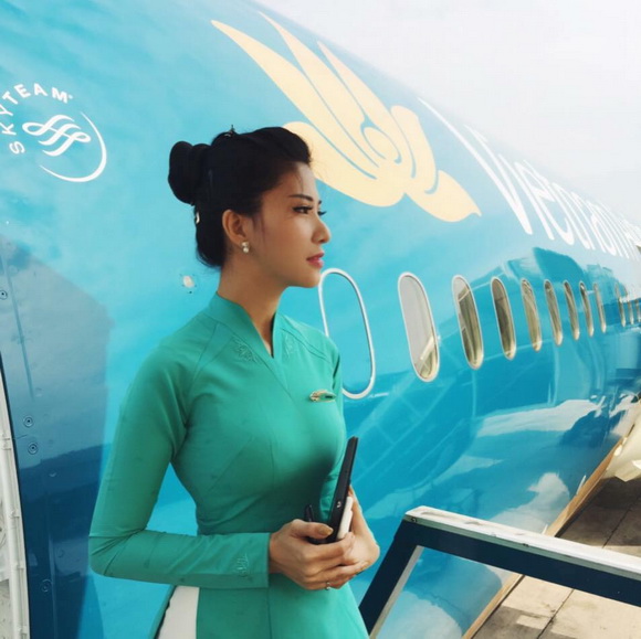 Nữ tiếp viên hàng không,hot girl hàng không,Hoa hậu quý tộc thế giới