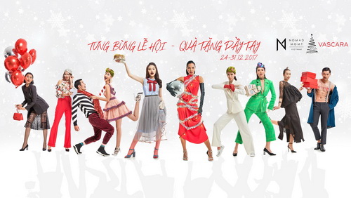 Nomad Mgmt. Vietnam, Giáng sinh 2017, sao việt