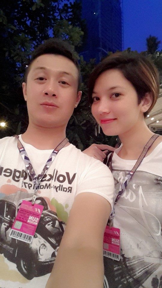  MC Anh Tuấn, vợ  MC Anh Tuấn, bà xã  MC Anh Tuấn Lý Hồng Nhung 