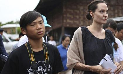 Angelina Jolie, Angelina Jolie và con trai, Pax Thiên, Angelina Jolie  và Pax Thiên