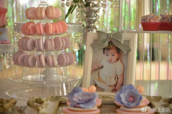 con gái Chương Tử Di, sinh nhật con gái chương tử di, con gái chương tử di 2 tuổi